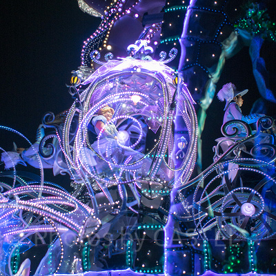 エレクトリカルパレード・ドリームライツ　リニューアル後シンデレラフロート