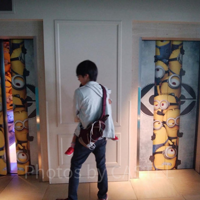 ユニバーサルポートのエレベーター