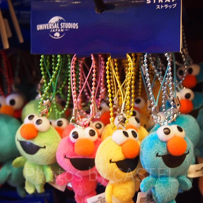 エルモ4色ストラップ