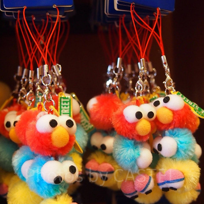 エルモ4色ストラップセット