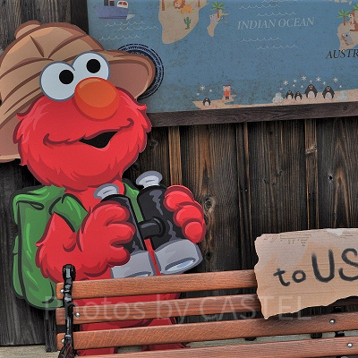 ワールドストリートフェスティバル／フォトスポットのエルモ