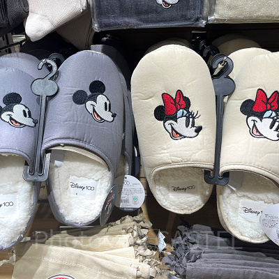 刺繍スリッパ（スリコディズニーグッズ）| キャステル | CASTEL