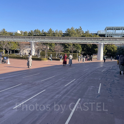 入園待ち列／9:40