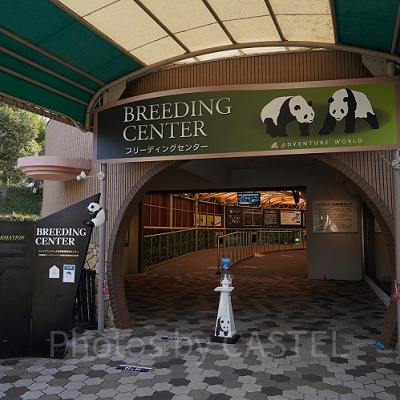 ブリーディングセンターの入り口