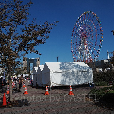 お台場ではイベントが行われることも多いですよ！