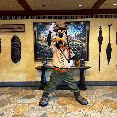 エクスプローラーズ・ロッジの探検家グーフィー