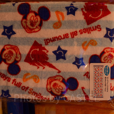 フェイスタオル（ミッキーマウス）