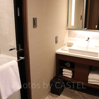 ファミリー ルームの洗面台