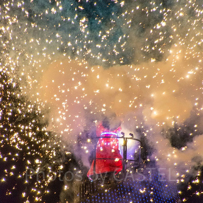 ファンタズミック！ ミッキー（TDS・夜） <br />設定：250㎜ SS1/200 F6.3 ISO3200