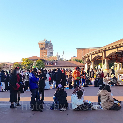 2023年2月ディズニーシー混雑状況レポート：サウスゲート（7:50頃）