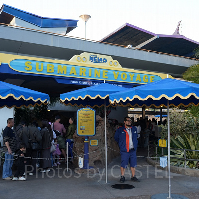 カリフォルニアアナハイムディズニーのアトラクション：ファインディング・ニモ・サブマリン・ヴォヤッジ