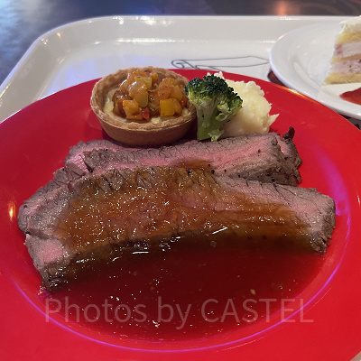 フランクステーキ、和風ソース