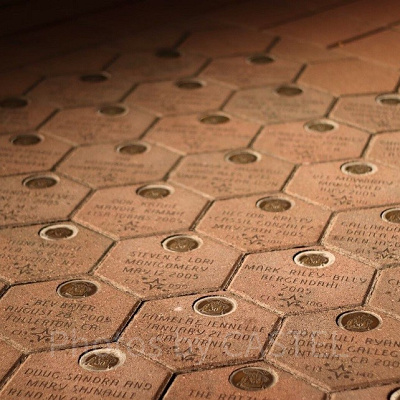 エントランス付近の床