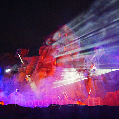 フロリダディズニーのステージ