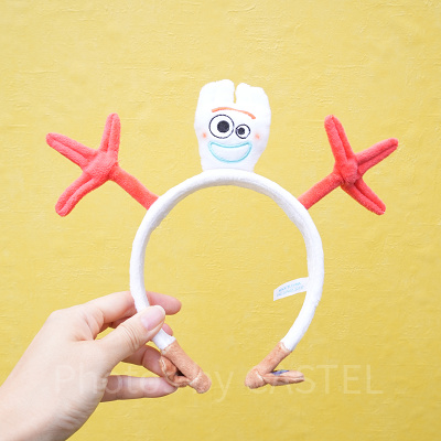 フォーキーカチューシャは画期的デザイン！