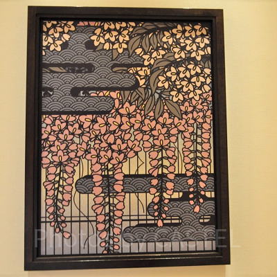 店内に飾られている額装