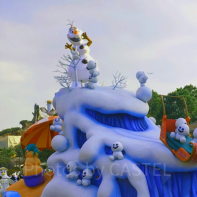 魅力満載のフローズンファンタジーパレード