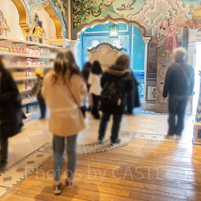 ガチャガチャの混雑状況／13:20