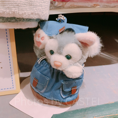 東京ディズニーシー限定 フロムオールオブアス ジェラトーニ ぬいぐるみバッジ タグ付き ジェラトーニ ぬいぐるみバッジ フロムオールオブアス