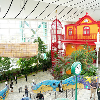 ジブリの大倉庫エリア