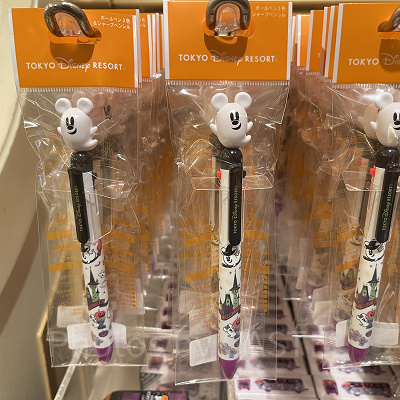 おばけミッキーボールペン＆シャープペンシル（ディズニーハロウィングッズ2024）