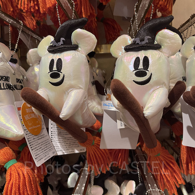 おばけミッキーぬいぐるみバッジ（ディズニーハロウィングッズ2024）