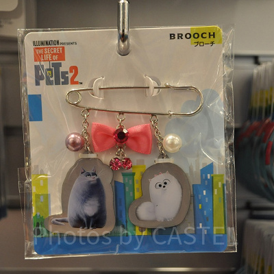 ギジェットとクロエのブローチ