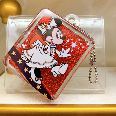 キラキラキーチェーン（ミニーマウス）