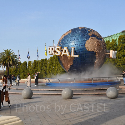 ユニバの地球儀