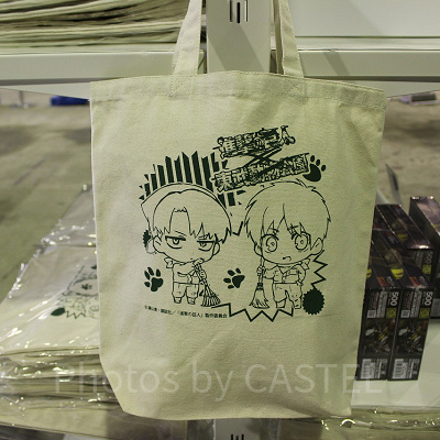 グッズのトートバッグ、1200円