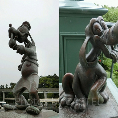 グーフィーとプルート