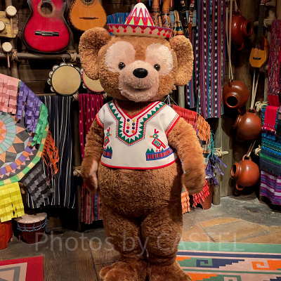 ダッフィーとグリーティング