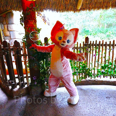 上海ディズニーランド:リーナベルとのグリーティング