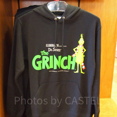 グリンチ黒パーカー（S~XL）
