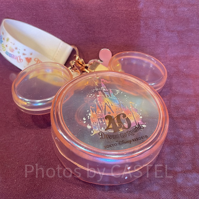 グミキャンディー、ミニスナックケース付き（ディズニー40周年スーベニアグッズ）