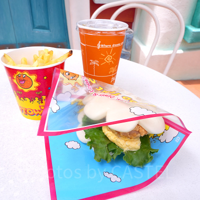 ハンバーガー&サンドイッチ特集：グローブシェイプ･エッグチキンパオ