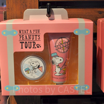 ハンドクリーム&リップバームセット／WHAT A FUN PEANUTS TOUR