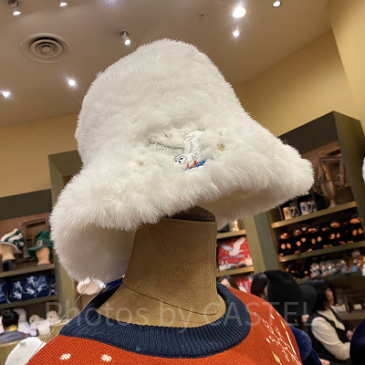 ハリーポッター2023冬グッズ：ボアバケットハット