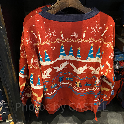 USJハリーポッター2024-2025冬グッズ：ニットセーター