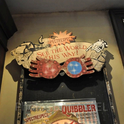 ハリーポッターエリア／メラメラ眼鏡