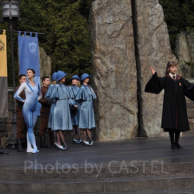 ハリーポッターエリアのショー