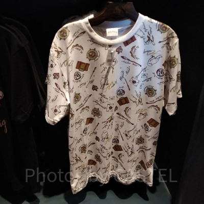 ハリポタアイテム総柄Tシャツ