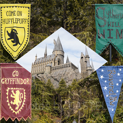 ハリーポッターの4つの寮