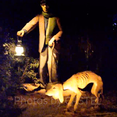 ホーンテッドマンションのオーディオアニマトロニクス