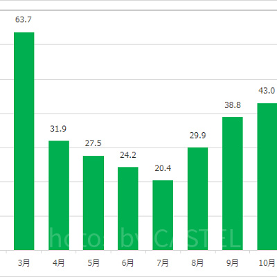 シーズンによって待ち時間が大きく変動するのがホーンテッドマンションの特徴