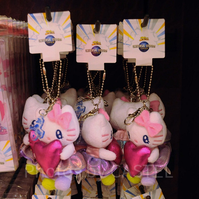 ハローキティの20周年キーチェーン