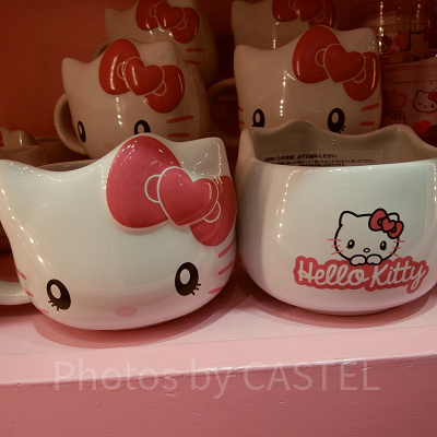 ハローキティのビックフェイスマグカップ