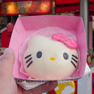 USJ：ハローキティまん チーズ＆ポーク
