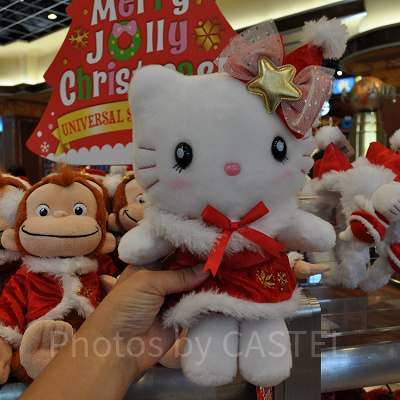 ハローキティクリスマスぬいぐるみ