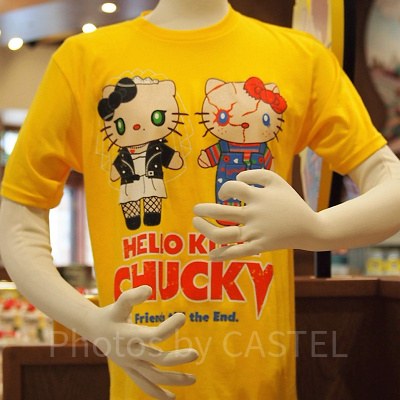 ハローキティチャッキーTシャツ